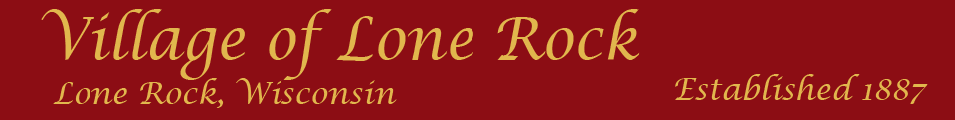 village lone rock header